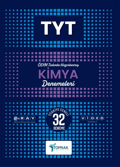 TYT Kimya 32 li Deneme Kitabı Toprak Yayıncılık Fotokopinci -