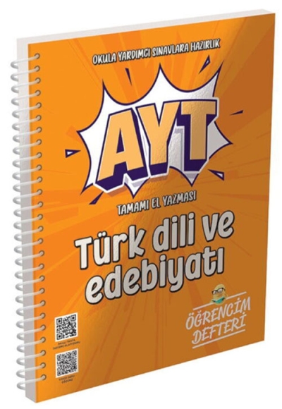 AYT Türk Dili ve Edebiyatı Öğrencim Defteri Murat Yayınları Fotokopinci -