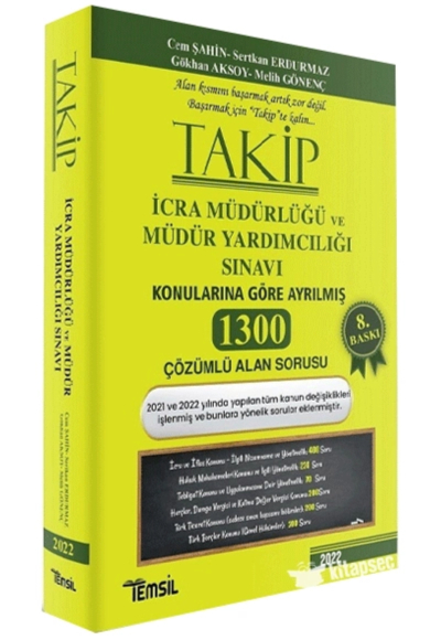 İCRA MÜDÜRLÜĞÜ VE MÜDÜR YARDIMCILIĞI SINAVI KONULARINA GÖRE AYRILMIŞ 1300 ÇÖZÜMLÜ ALAN SORUSU Fotokopinci -