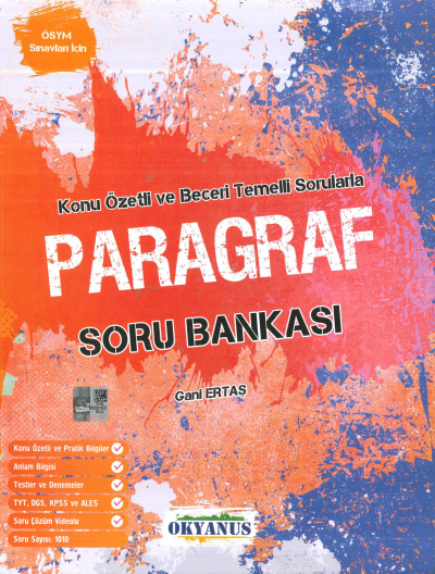 TYT-AYT PARAGRAF SORU BANKASI KONU ÖZETLİ ÇÖZÜMLÜ