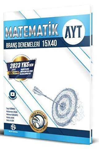 AYT Matematik 15 x 40 Branş Denemeleri Özel Baskı Bilgi Sarmal