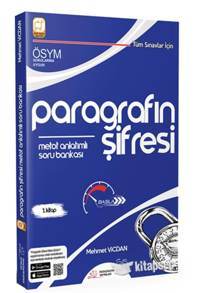 Paragrafın Şifresi Metot Anlatımlı Soru Bankası 1. Kitap Fotokopinci -