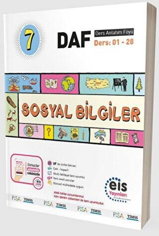 7. Sınıf Sosyal Bilgiler DAF Ders Anlatım Föyü Ders:01-28 Eis Yayınları Fotokopinci -