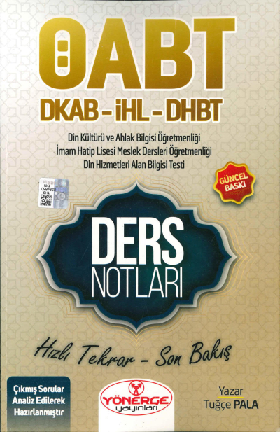 DKAB İHL DHBT DERS NOTLARI Fotokopinci -
