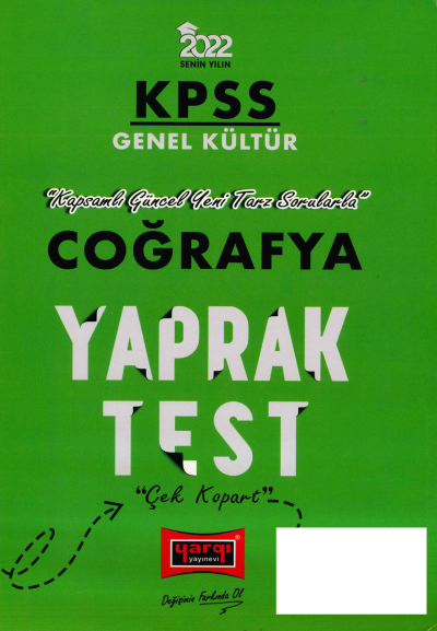 COĞRAFYA YAPRAK TEST Fotokopinci -