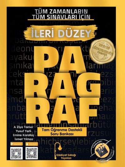 Paragraf İleri Düzey Soru Bankası Edebiyat Sokağı Fotokopinci -