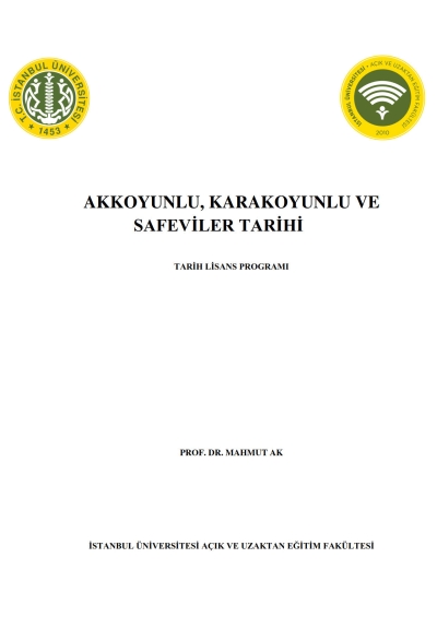 Akkoyunlu Karakoyunlu ve Safeviler Tarihi Fotokopinci -