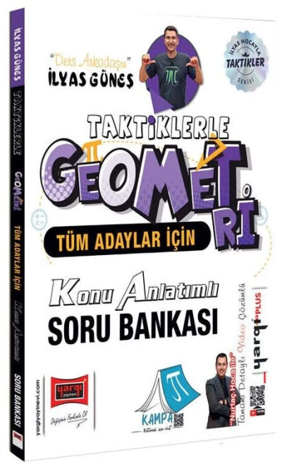 Tüm Adaylar İçin Taktiklerle Geometri Konu Anlatımlı Soru Bankası Yargı Yayınları İlyas Güneş Fotokopinci -