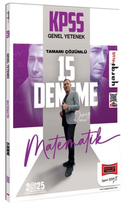 2025 KPSS Genel Yetenek Tamamı Çözümlü Matematik 15 Deneme Yargı Yayınları