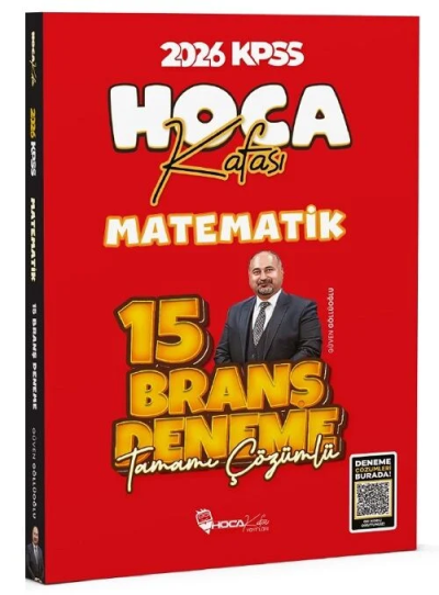 2026 KPSS Matematik 15 Deneme Çözümlü Hoca Kafası Yayınları Fotokopinci -
