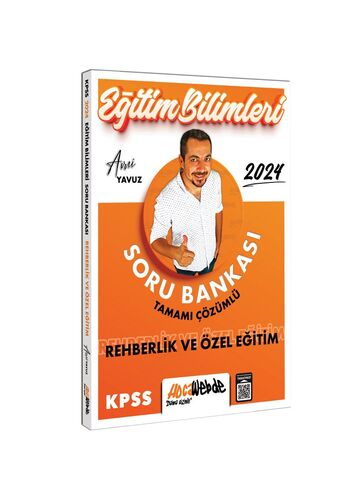 2024 KPSS Eğitim Bilimleri Rehberlik ve Özel Eğitim Tamamı Çözümlü Soru Bankası Fotokopinci -
