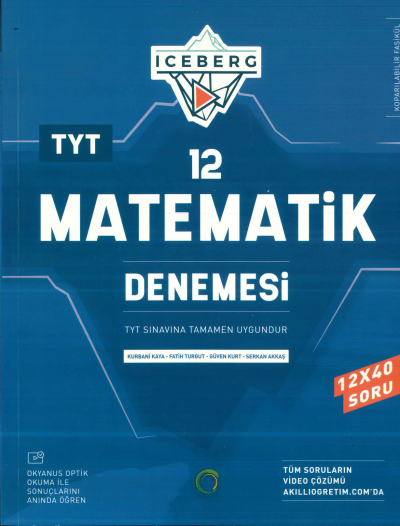 TYT Matematik Iceberg 12 Deneme Okyanus Yayınları