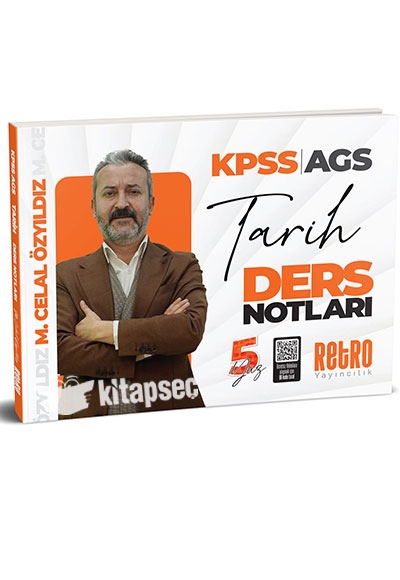 2026 KPSS AGS Genel Kültür Tarih Ders Notları Retro Yayıncılık Fotokopinci -