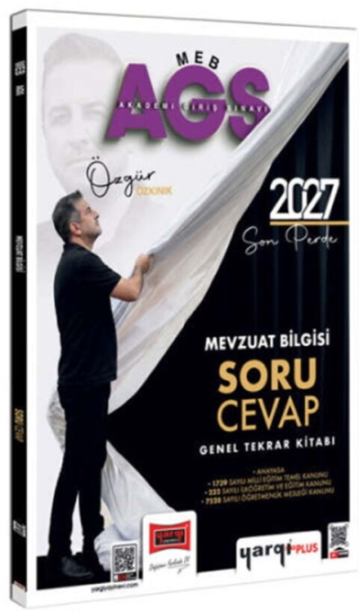 MEB-AGS Mevzuat Bilgisi Soru Cevap Genel Tekrar Kitabı Yargı Yayınları Fotokopinci -