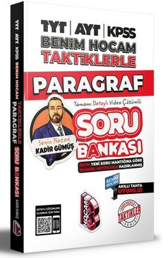 TYT-AYT TAKTİKLERLE PARAGRAF SORU BANKASI Fotokopinci -