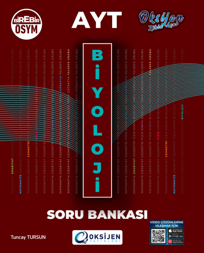 AYT Biyoloji Soru Bankası Oksijen Yayınları Fotokopinci -