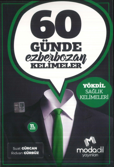 60 Günde Ezberbozan YÖKDİL Sağlık Kelimeleri Modadil Yayınları
