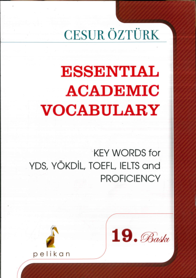 Essential Academic Vocabulary Cesur Öztürk Fotokopinci -