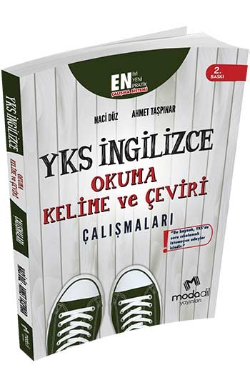 YKS İngilizce Okuma Kelime ve Çeviri Çalışmaları Modadil Yayınları Fotokopinci -