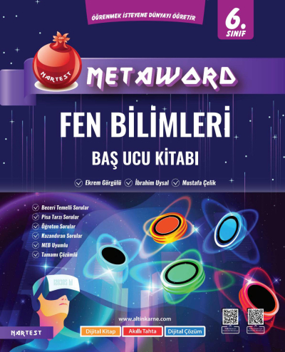 6. Sınıf Metaword Fen Bilimleri Nartest Yayınevi