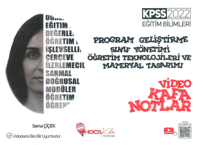 PROGAM SINIF MATERYAL VİDEO KAFA NOTLAR Fotokopinci -