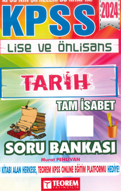 TARİH TAM İSABET SORU BANKASI Fotokopinci -