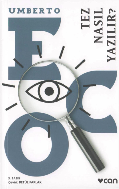 Tez Nasıl Yazılır? Can Yayınları Fotokopinci -