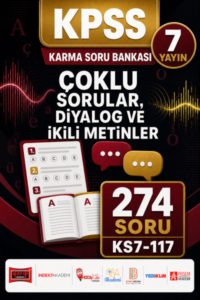 Çoklu Sorular, Diyalog ve İkili Metinler 7 Yayın 274 Soru Fotokopinci -