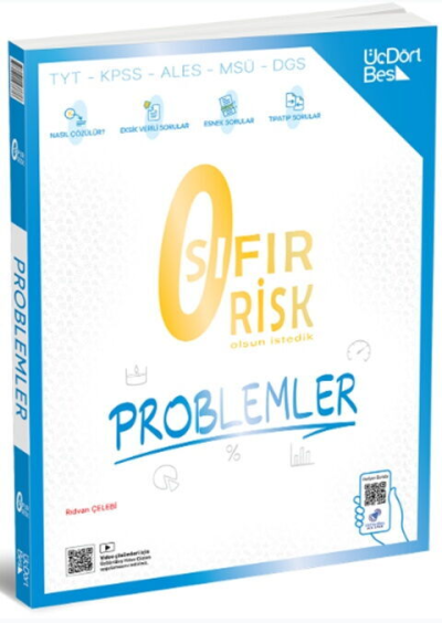 Sıfır Risk Problemler ÜçDörtBeş Yayınları Fotokopinci -