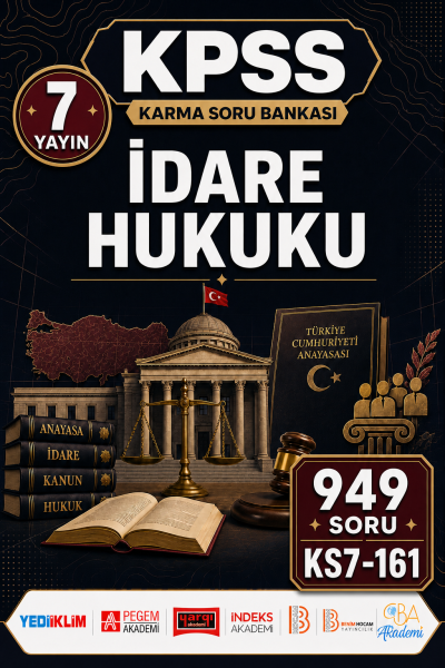 İdare Hukuku 7 Yayın 949 Soru Fotokopinci -