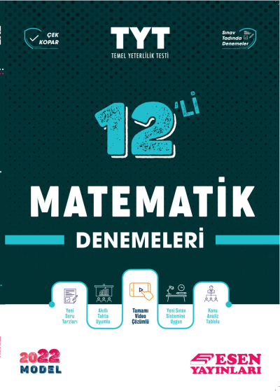 TYT 12'li Matematik Denemeleri Fotokopinci -