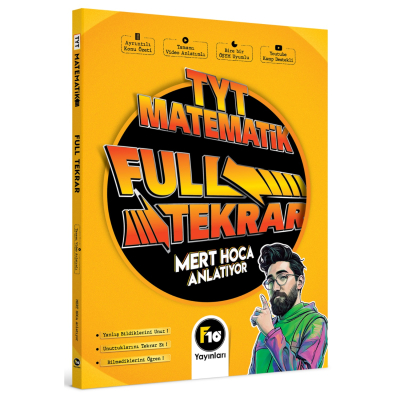 TYT Matematik Full Tekrar Video Ders Kitabı MERT HOCA Fotokopinci -