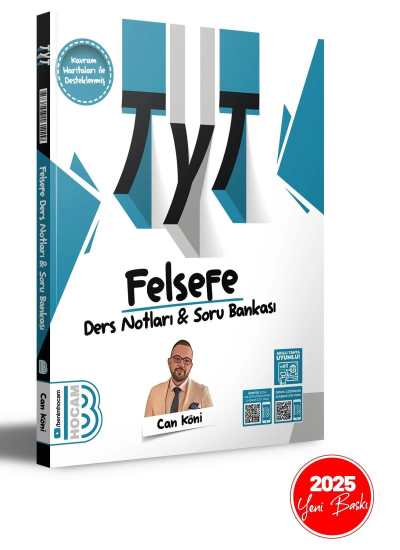 2025 TYT Felsefe Ders Notları ve Soru Bankası Benim Hocam Yayınları Fotokopinci -