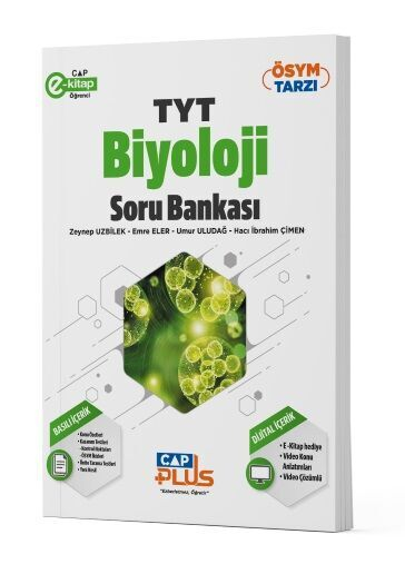 TYT Biyoloji Plus Serisi Soru Bankası Çap Yayıncılık Fotokopinci -