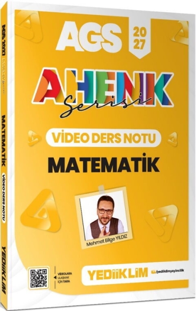 MEB AGS Ahenk Serisi Matematik Video Ders Notları Yediiklim Yayınları Fotokopinci -