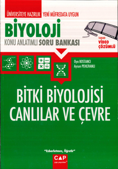 TYT-AYT BİYOLOJİ BİTKİ BİYOLOJİSİ CANLILAR VE ÇEVRE ANLATIMLI SORU BANKASI Fotokopinci -