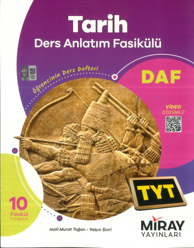 TYT Tarih Ders Anlatım Fasikülleri Miray Yayınları Fotokopinci -