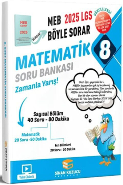 8. Sınıf LGS Matematik Soru Bankası Sinan Kuzucu Fotokopinci -