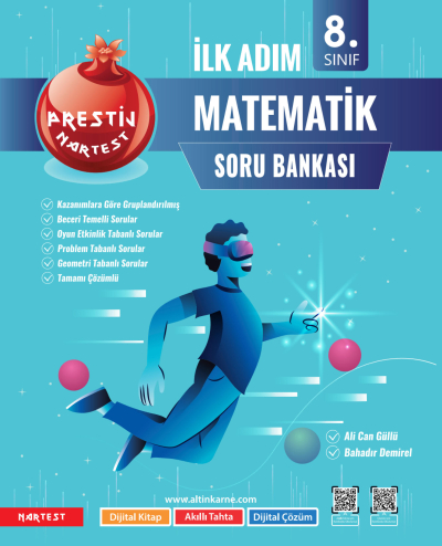 8. Sınıf Prestij İlk Adım Matematik Soru Bankası Nartest Yayınevi