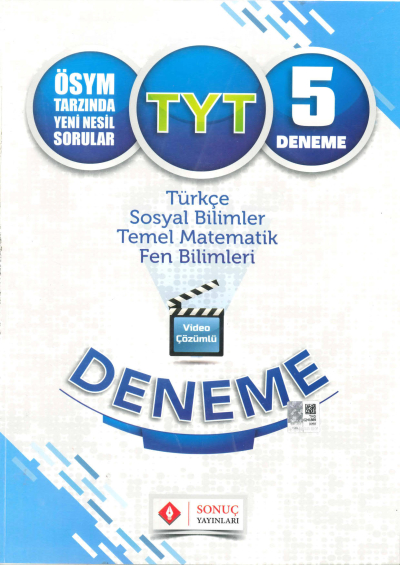 TYT Tamamı Çözümlü 5 Deneme Fotokopinci -