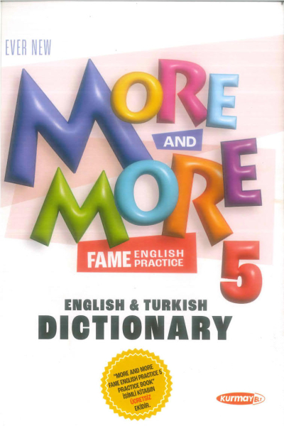 More And More 5 English Turkish Dictionary Fotokopinci -
