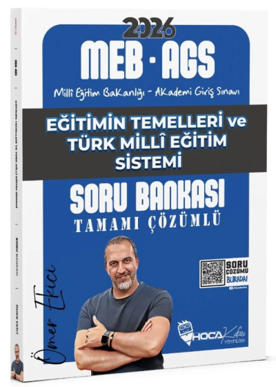 2026 MEB-AGS Eğitimin Temelleri ve Türk Milli Eğitim Sistemi Soru Bankası Çözümlü Hoca Kafası Yayınları Fotokopinci -