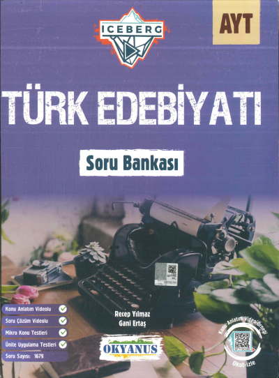 AYT ICERBERG TÜRK EDEBİYATI SORU BANKASI Fotokopinci -