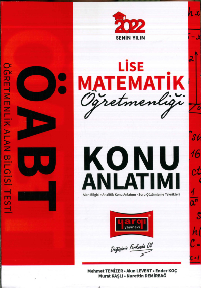 LİSE MATEMATİK ÖĞRETMENLİĞİ KONU ANLATIMI Fotokopinci -