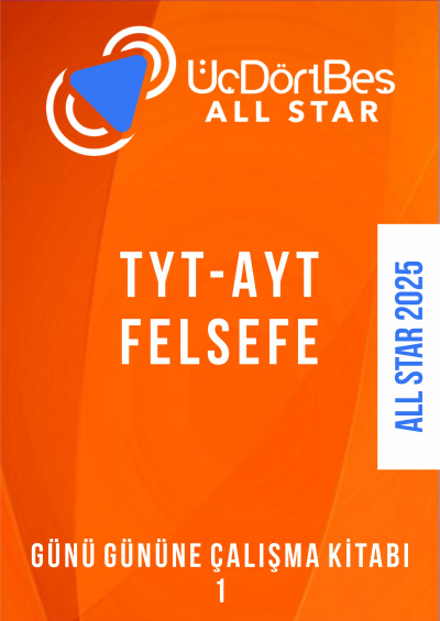 ALL STAR TYT- AYT FELSEFE Günü Gününe Çalışma Kitabı (1) Fotokopinci -