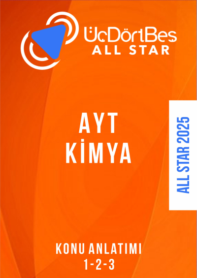 ALL STAR AYT KİMYA Konu Anlatım (1-2-3 Hepsi Bir Arada)