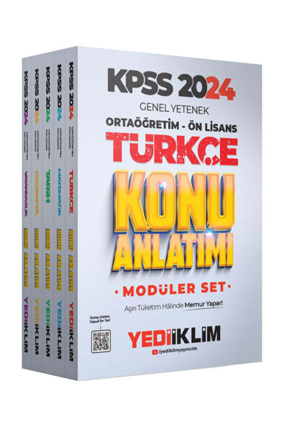 Ortaöğretim-Önlisans Matematik Konu Anlatımlı Modüler Set Fotokopinci -