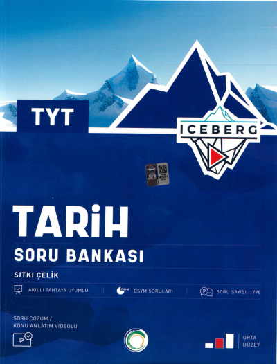 TYT ICEBERG Tarih Soru Bankası Orta Düzey Fotokopinci -