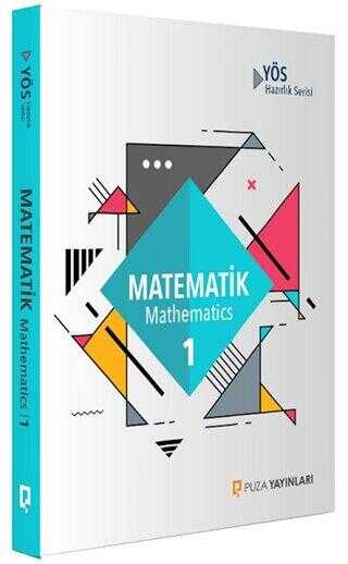 YÖS Hazırlık Serisi Mathematics 1 Puza Yayınları Fotokopinci -