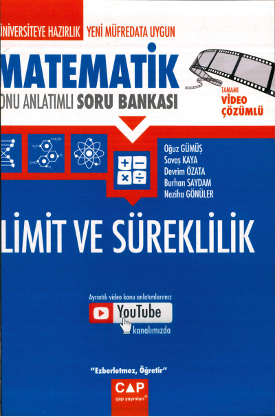 MATEMATİK LİMİT VE SÜREKLİLİK KONU ANLATIMLI SORU BANKASI Fotokopinci -